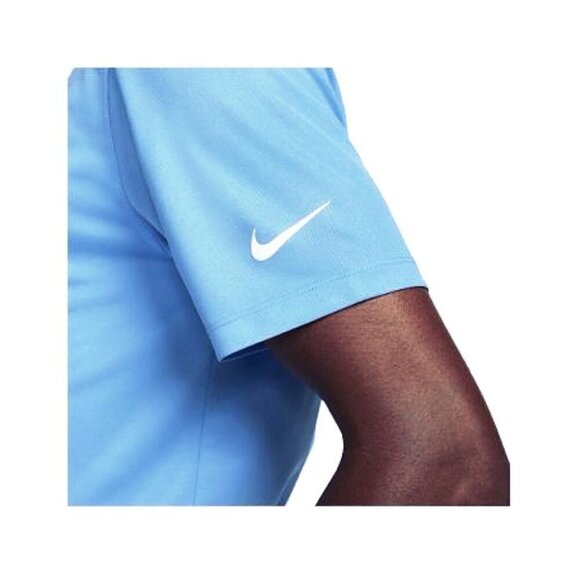 Nike Mens Blue Dri FIT Short Sleeve Collared Golf Polo Shirt Plus Sz XXXL New - Picture 9 of 10